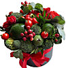 Vegetable bouquet "Green meadow" - small picture 1