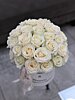 25 white roses in a box - small picture 2