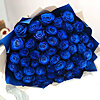 51 синя троянда "Індиго" - маленьке зображення 1