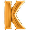 Фольгированный шар буква "К" - меленькое изображение 1