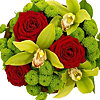 Букет з орхідеями "Весняний стиль" - маленьке зображення 2