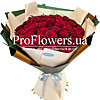 55 бордовых роз "Роскошь" - меленькое изображение 1
