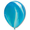 Шар Агат голубой - меленькое изображение 1