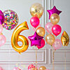 Mix of colorful balloons - small picture 1