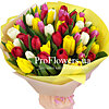 51 тюльпан "Яркие краски" - меленькое изображение 1