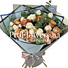 11 троянд сорту "Капучіно" - маленьке зображення 1