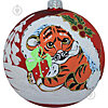 Christmas ball "Tiger" - small picture 1