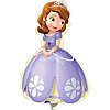 Воздушный шар мини-фигура "Принцесса София" - меленькое изображение 1