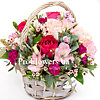 Basket of flowers "Smile" - small picture 1