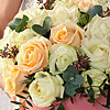 35 white and cream roses in a box - small picture 2