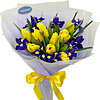 Bouquet "With Ukraine in the Heart" - small picture 1