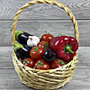 Basket with vegetables "Gifts of autumn" - small picture 1