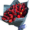 Fruity bouquet of strawberries "Dreams" - small picture 1