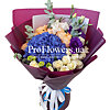 Bouquet with hydrangea " Sapphire" - small picture 1