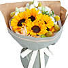Bouquet of flowers "Warm feelings" - small picture 1