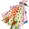 Bouquet of 7 gladioli - small picture 1