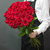 19 long stem Dutch roses - small picture 1