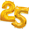 Foil balloons - number twenty five - small picture 1