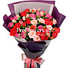 Букет из кустовых роз "Цветочная палитра" - меленькое изображение 2