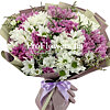 Bouquet of chrysanthemums "Purple Dreams" - small picture 1