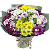 Bouquet of colorful chrysanthemums - small picture 1