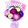 Bouquet of asters "Bright" - small picture 1