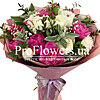 Bouquet of 17 peonies - small picture 1