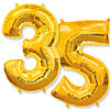Foil balloons - number thirty five - small picture 1