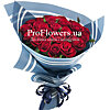 Bouquet of red roses "Lagoon" - small picture 2