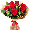 Bouquet of 7 roses "First date" - small picture 1