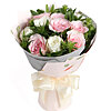 Bouquet of pink roses "Cascade" - small picture 1