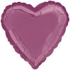 Фольгированный шар сердце "Металлик  Lavender" - меленькое изображение 1
