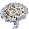 Bouquet of marshmallows "Swan Lake" - small picture 1