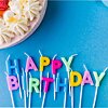 Свечки для торта "Happy Birthday" - меленькое изображение 1