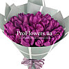 Bouquet of 25 lilac tulips - small picture 1