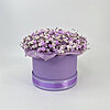 Box with gypsophila "Purple" - small picture 1