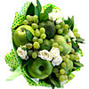 Bouquet with grapes "Mojito" - small picture 1