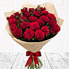 Bouquet of 25 roses "Kraft"" - small picture 1