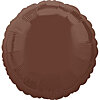 Foil round ball "Pastel Chocolate" - small picture 1