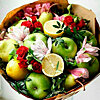 Яблучний букет "Вітаміни" - маленьке зображення 1