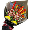 Edible bouquet "Taste standard" - small picture 1
