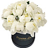 A box of 15 snow peonies - small picture 1