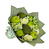 Bouquet of apples "Green Velvet" - small picture 1