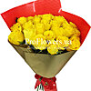 Букет жовтих троянд "Сонячний!" - маленьке зображення 1