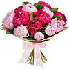 Bouquet of peonies "Compliment" - small picture 1