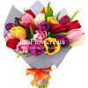 Bouquet of tulips "Festive!" - small picture 1