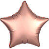 Фольгована кулька зірка "Сатин Rose Gold" - маленьке зображення 1