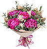 Bouquet of peonies "Serenade" - small picture 1
