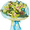 Bouquet of flowers "Winter mood" - small picture 1