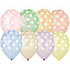 Latex balloons "Delicate polka dots" - small picture 1